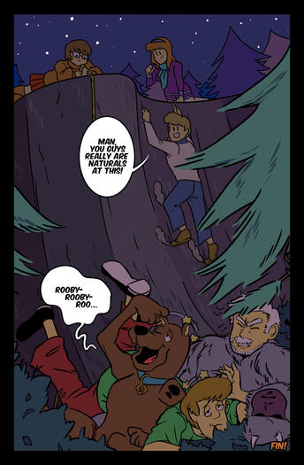 Scooby Doo Zine Comic Page 3