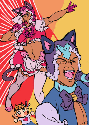 Guido Mista Parody Fanart