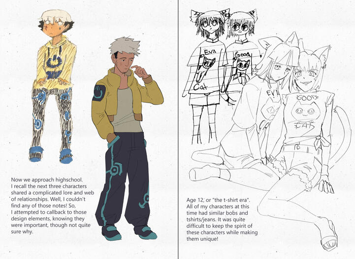 Sample of the redraw zine