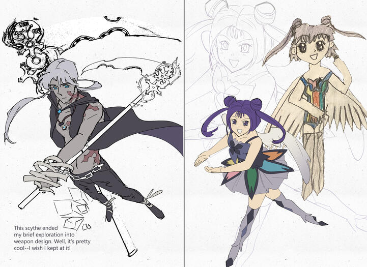 Sample of the redraw zine